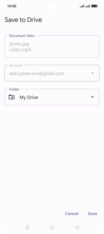 Press the field below 