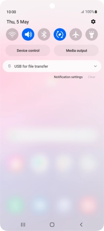 Press the drop down list.