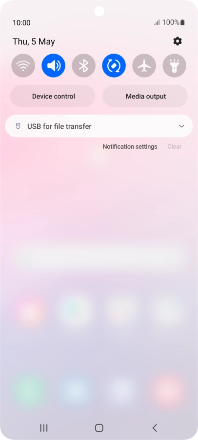 Press the drop down list.