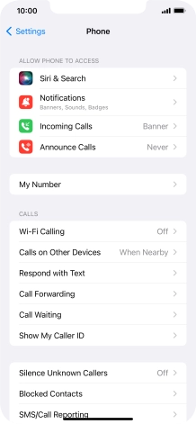 Press Show My Caller ID.