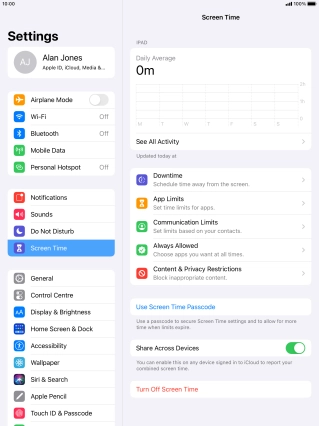 Press See All Activity.