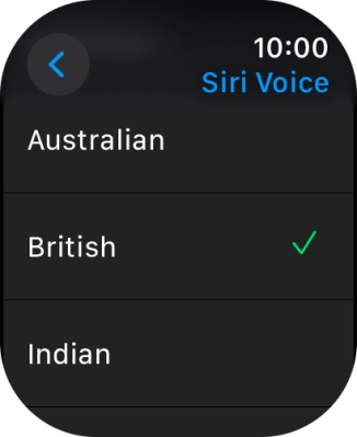 Follow the instructions on the screen to select the required settings.