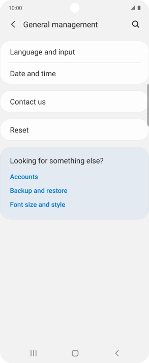 Press Date and time.