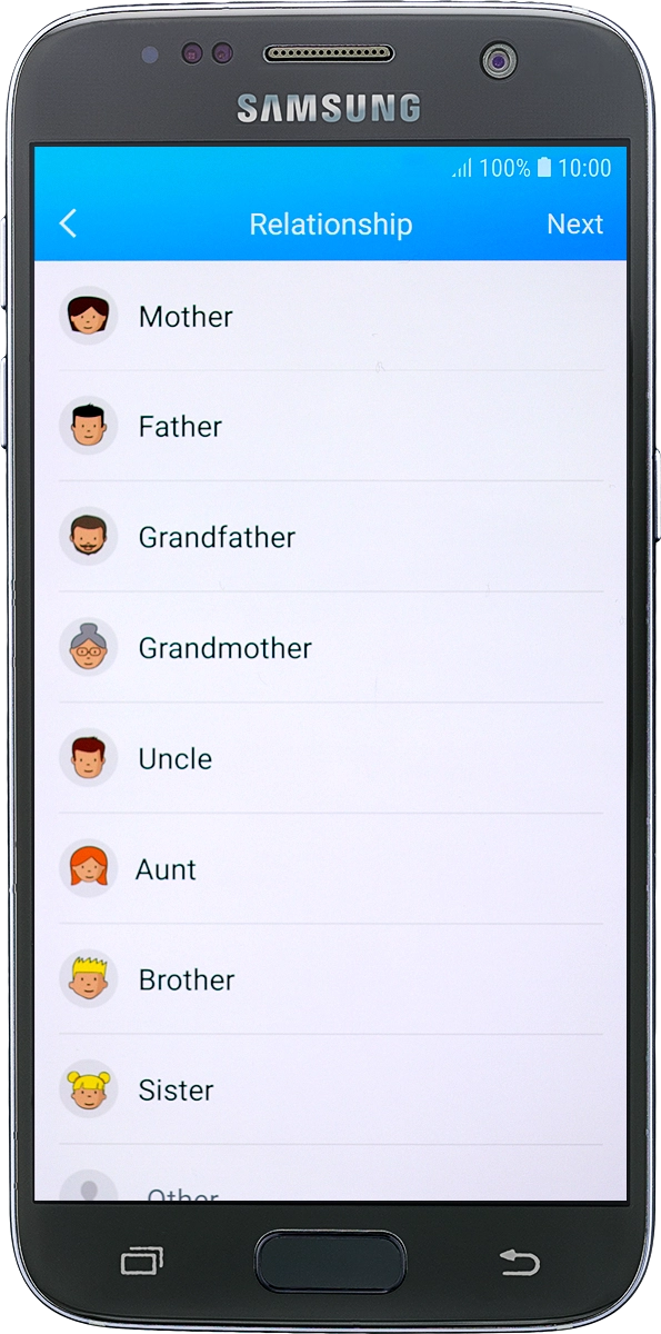 On your phone: Press the required setting.