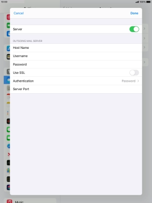 Press Authentication.