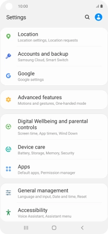 Press Accounts and backup.