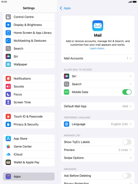 Press Mail Accounts.