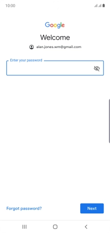 Press the field below 