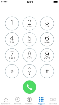 Press Voicemail and follow the instructions from your voicemail.