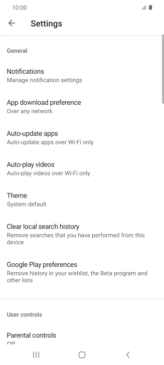 Press Auto-update apps.