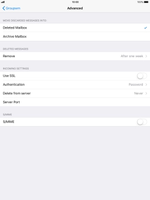 Press Authentication.