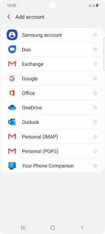 Press Personal (POP3).
