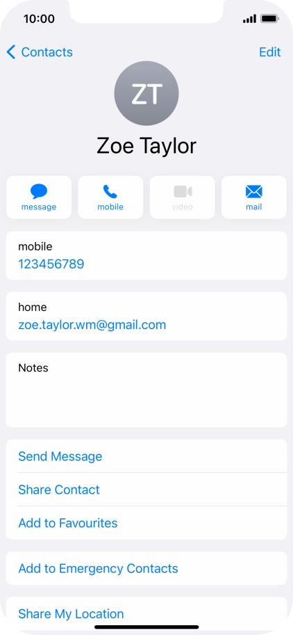 Press the required number.