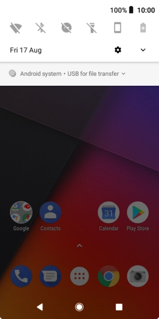Press Android system.