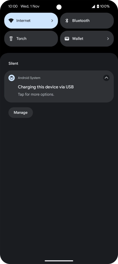 Press Tap for more options..