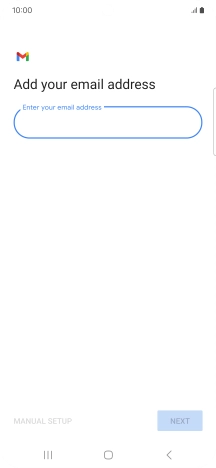 Press the field below 