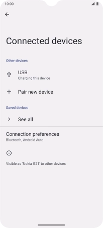 Press Pair new device.