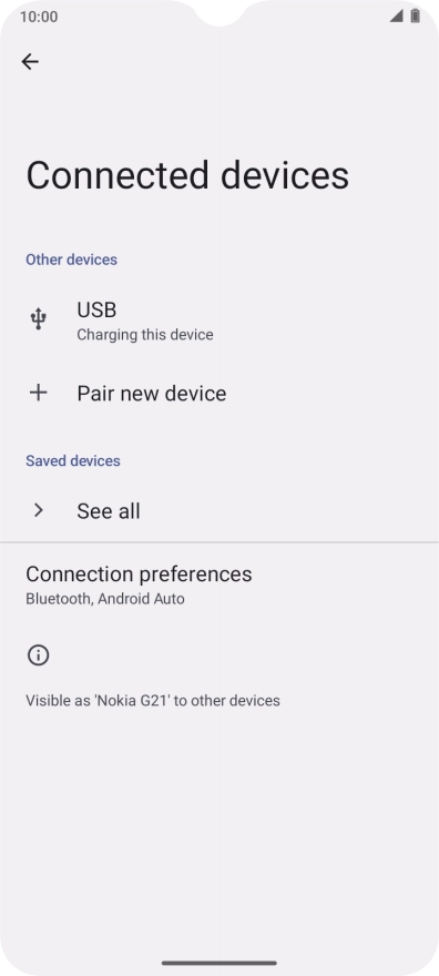 Press Pair new device.