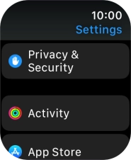 Press Privacy & Security.