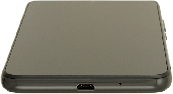 Connect the data cable to the socket and to your computer's USB port.