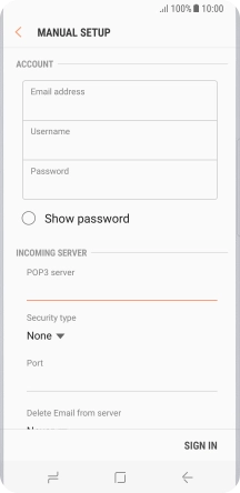 Press the drop down list below 