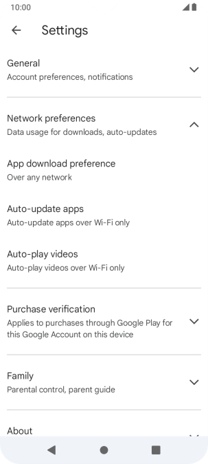 Press Auto-update apps.