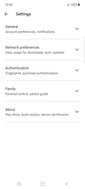 Press Network preferences.