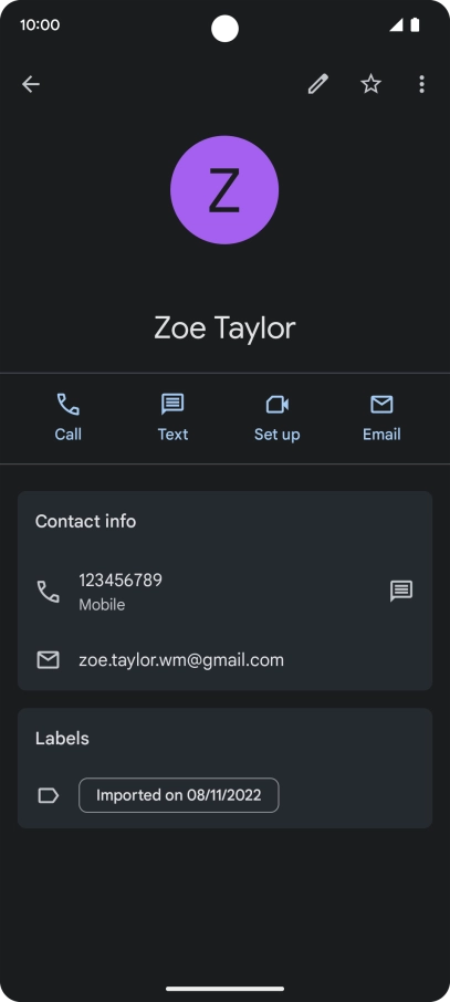 Press the required number.