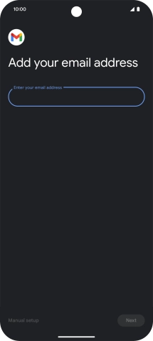 Press the field below 