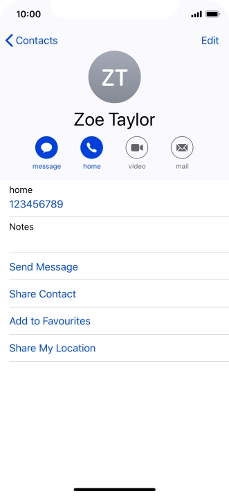 Slide your finger upwards starting from the bottom of the screen to return to the home screen.