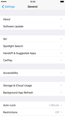 Press Software Update. If a new software version is available, it's displayed. Follow the instructions on the screen to update the phone software.