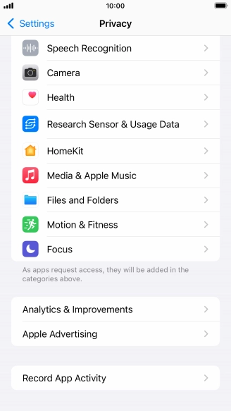 Press Record App Activity.