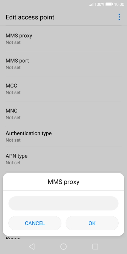 Key in 10.202.002.060 and press OK.