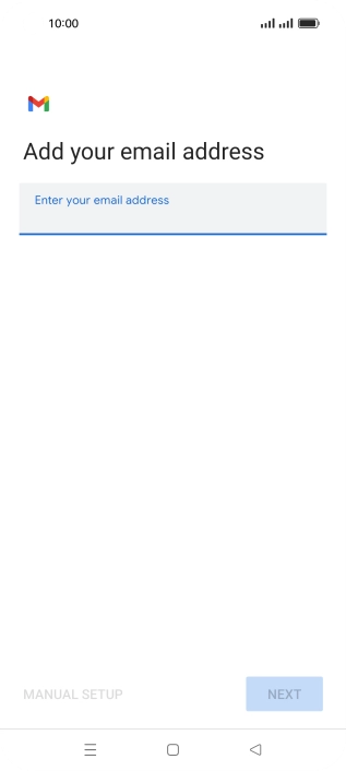 Press the field below 