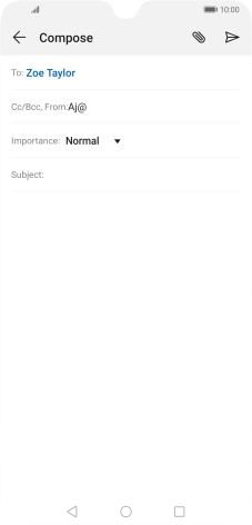 Press the field next to 