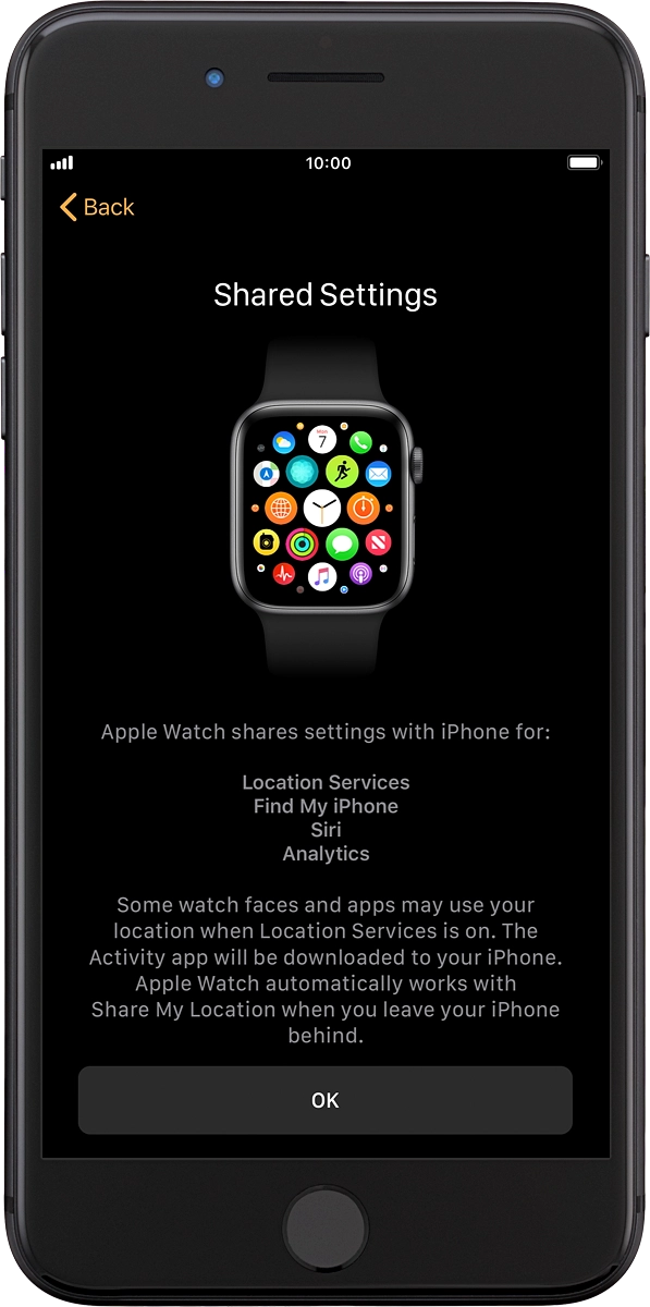 On your phone: Press OK.