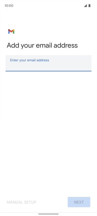 Press the field below 