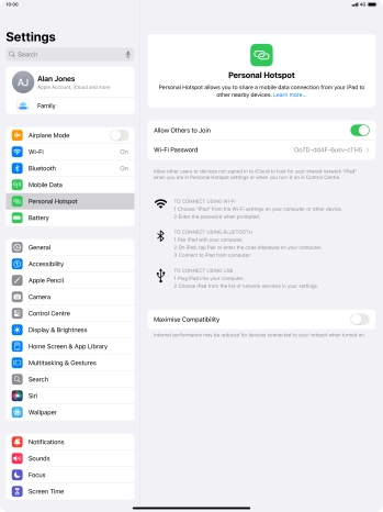 Slide your finger upwards starting from the bottom of the screen to return to the home screen.