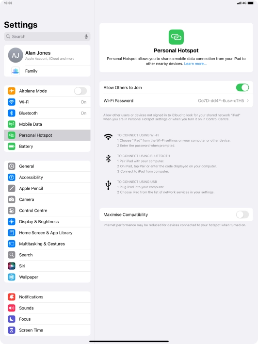Slide your finger upwards starting from the bottom of the screen to return to the home screen.