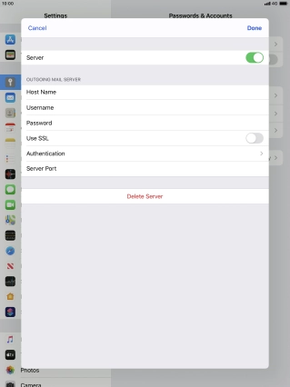 Press Authentication.