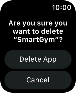 Press Delete App.