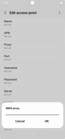 Key in 10.202.002.060 and press OK.