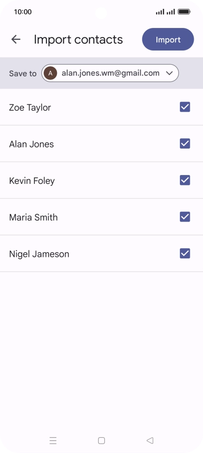 Press the drop down list next to 