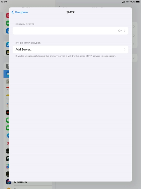 Press the field below 