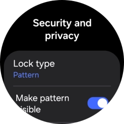 Slide your finger across the screen to connect at least four points and follow the instructions on the screen to create a pattern as lock code.