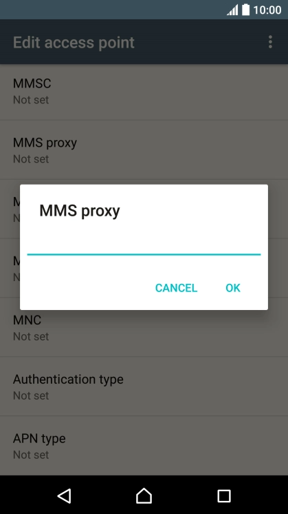 Key in 10.202.002.060 and press OK.