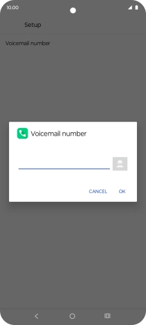 Key in +61414121121 and press OK.