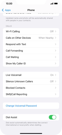 Press Show My Caller ID.