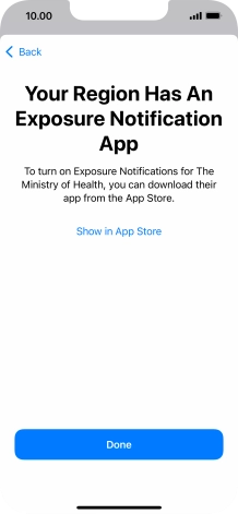 Press Show in App Store and follow the instructions on the screen to download and install the app.