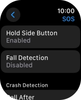 Press Hold Side Button.